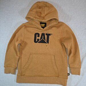 CAT Orange Hoodie Youth
